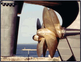 Super yacht stern gear