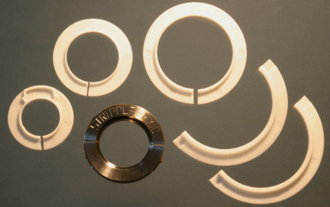 examples of bearings and clamp ring
